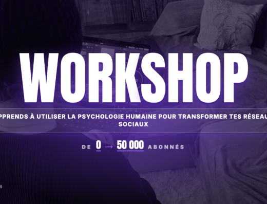 En une journée, apprends à utiliser la psychologie humaine pour transformer tes réseaux sociaux en levier de visibilité, de crédibilité et enfin toucher ton client idéal.