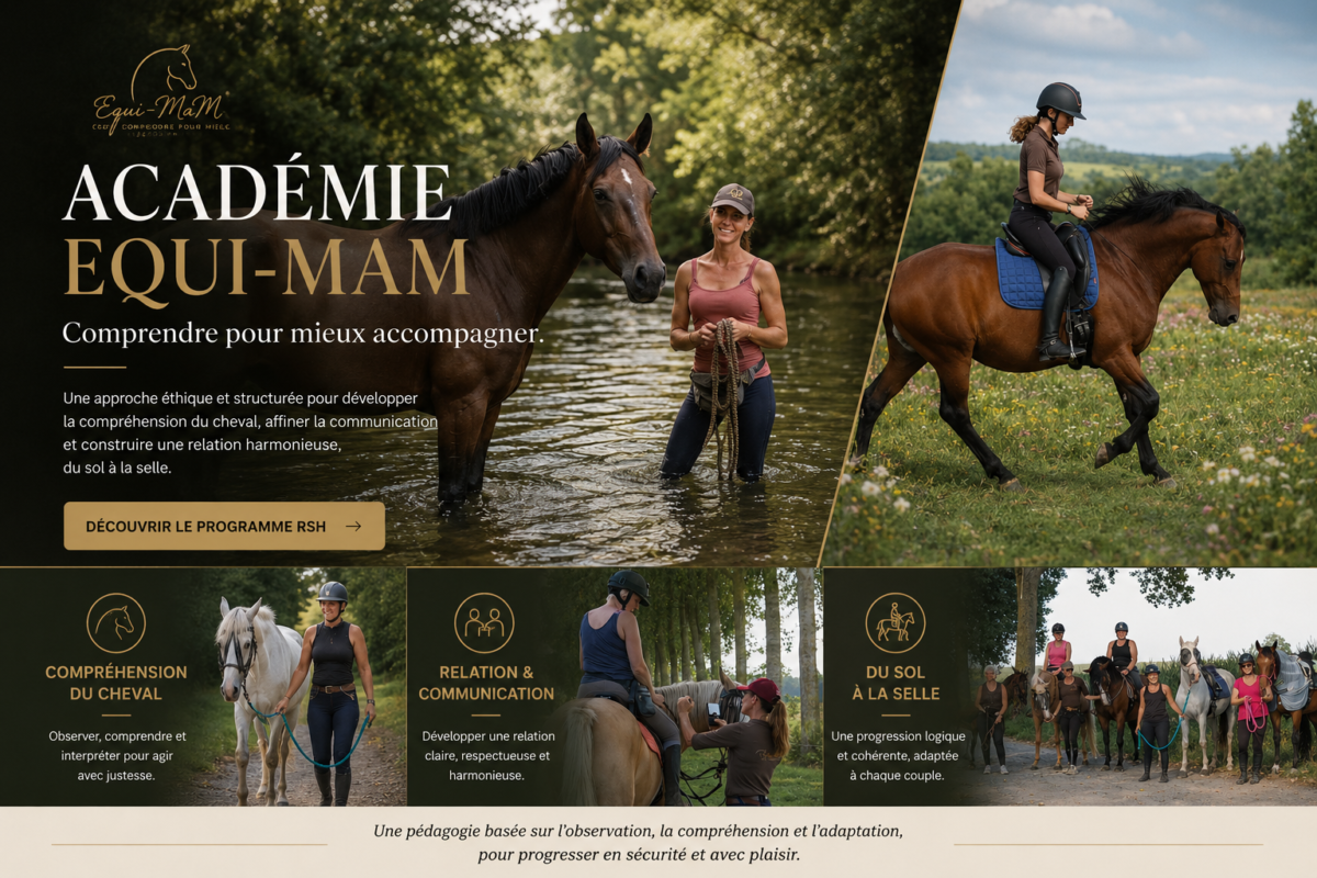 Je suis un professionnel – Cheval & Co 12 Programme Relation Saine et Harmonieuse (RSH)